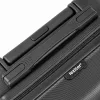 TraveLux Urban kézipoggyász keményfedeles levehető kerékkel 40x29x19 cm fekete