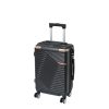 TraveLux Urban kabinbőrönd keményfedeles levehető kerékkel 50x40x20 cm fekete