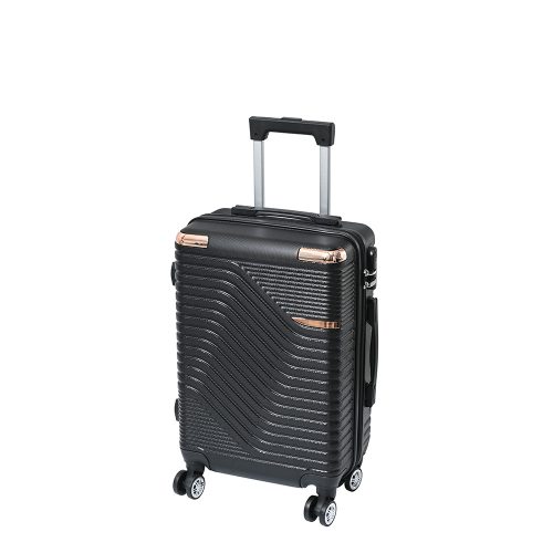 TraveLux Urban kabinbőrönd keményfedeles levehető kerékkel 50x40x20 cm fekete