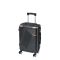 TraveLux Urban kabinbőrönd keményfedeles levehető kerékkel 50x40x20 cm fekete