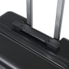 TraveLux Urban kabinbőrönd keményfedeles levehető kerékkel 50x40x20 cm fekete