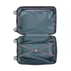 TraveLux Urban kabinbőrönd keményfedeles levehető kerékkel 50x35x23 cm fekete
