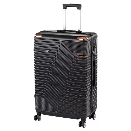 TraveLux Urban nagy bőrönd keményfedeles 76x50x29 cm fekete