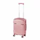 TraveLux Urban kézipoggyász keményfedeles levehető kerékkel 40x30x20 cm lazacrózsaszín