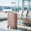 TraveLux Urban kabinbőrönd keményfedeles levehető kerékkel 50x35x23 cm rosegold