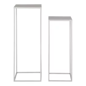 Beja virágtartó, acél, hidegszürke, 2db