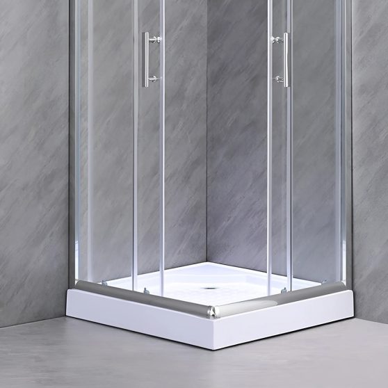 Klonberg 90x90 cm-es szögletes akril zuhanytálca 90x90 cm