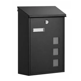   Homepost kültéri postaláda névtáblával zárható antracit