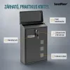 Homepost kültéri postaláda névtáblával zárható antracit
