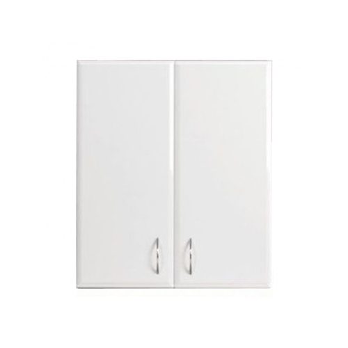 Bianca 60-as Faliszekrény 2 ajtóval, magasfényű fehér színben