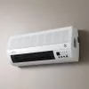 Thira elektromos fali fűtőtest 1000W/2000W, modern vezérlőpanellel és ventilátoros légáramlás funkcióval