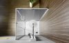 Aqualine Alain 90x90 cm szögletes zuhanykabin zuhanytálca nélkül