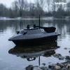 Etetőhajó C12 hátrakidobós fekete