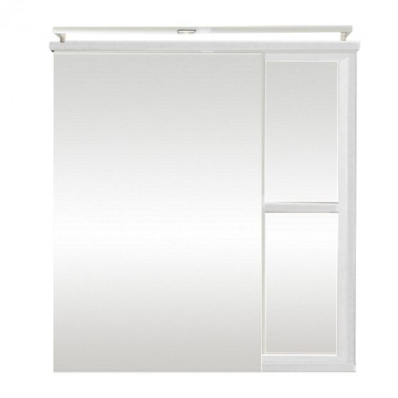 Capri fürdőszobabútor felső szekrény 60 cm, Magasfényű fehér
