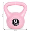 Kettlebell 8 kg rózsaszín
