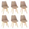 Silla étkezőszék 6 db bézs színben