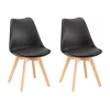 Silla étkezőszék 2 db fekete színben