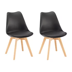 Silla étkezőszék 2 db fekete színben