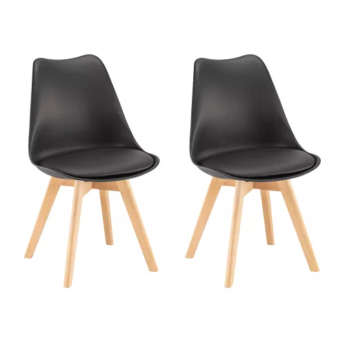 Silla étkezőszék 2 db fekete színben