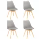Silla étkezőszék 4 db szürke színben