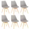 Silla étkezőszék 6 db szürke színben