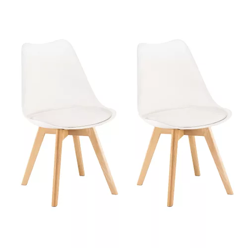 Silla étkezőszék 2 db fehér színben