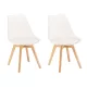 Silla étkezőszék 2 db fehér színben