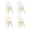 Silla étkezőszék 4 db fehér színben