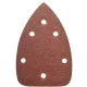 Delta csiszolópapír 140x140x80mm, 100gr, tépőzáras, 5db-os szett