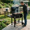 Multifunkciós faszenes kerti grillsütő
