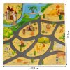 Hab szivacs játszószőnyeg szafari puzzle 9db 93x93cm