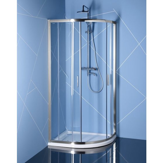 Polysan easy line 80x120 cm aszimmetrikus zuhanykabin zuhanytálca nélkül