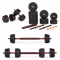 Állítható súlyzók 2x20 kg-os súlyzó szett 40 kg-os rúd