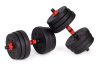 Állítható súlyzók 2x20 kg-os súlyzó szett 40 kg-os rúd