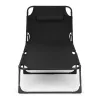Összecsukható horgász ágy fekete