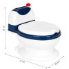 Wc formájú bili kivehető belsővel és kefével