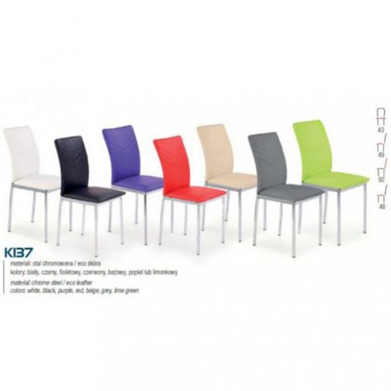 K137 Fém étkező szék