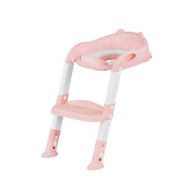 Lépcsős WC szűkítő rózsaszín