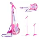 Játék gitár 57 cm mikrofonnal és álvánnyal