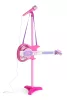 Játék gitár 57 cm mikrofonnal és álvánnyal