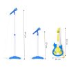 Elektromos gitár mikrofon állvány gyerekeknek mp3 kék