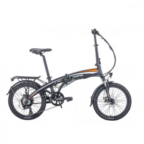 Hecht Compos elektromos kerékpár, összecsukható, fekete
