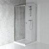 Agga 80x80 cm szögletes zuhanykabin zuhanytálca nélkül