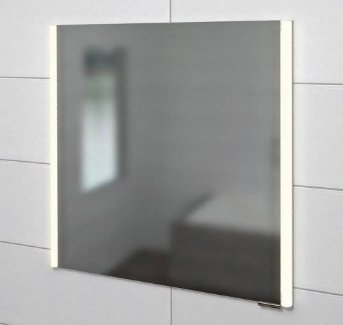 INTEGRA falba építhető tükrösszekrény LED világítással, balos/jobbos 65,2x70x16,5cm