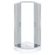 Intro 90 íves zuhanykabin XN tálcával