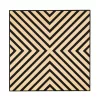 Akusztikus falpanel Deco IV bambusz hatású 60x60x1,8 cm
