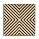 Akusztikus falpanel Deco IV bambusz hatású 60x60x1,8 cm