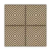 Akusztikus falpanel Deco IV bambusz hatású 60x60x1,8 cm