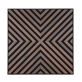 Akusztikus falpanel Deco IV dió hatású 60x60x1,8 cm