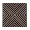 Akusztikus falpanel Deco IV dió hatású 60x60x1,8 cm